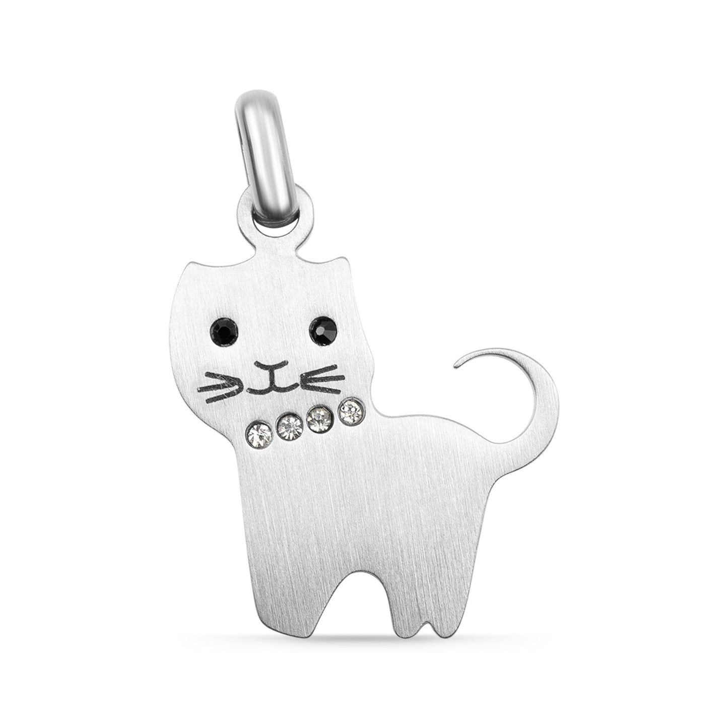 Cat CZ Pendant
