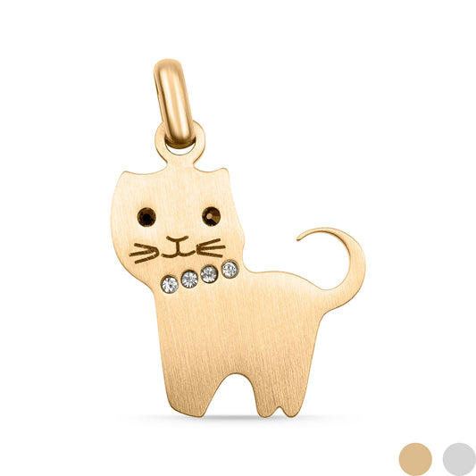 Cat CZ Pendant